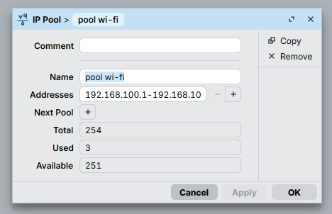 IP - Pool - New